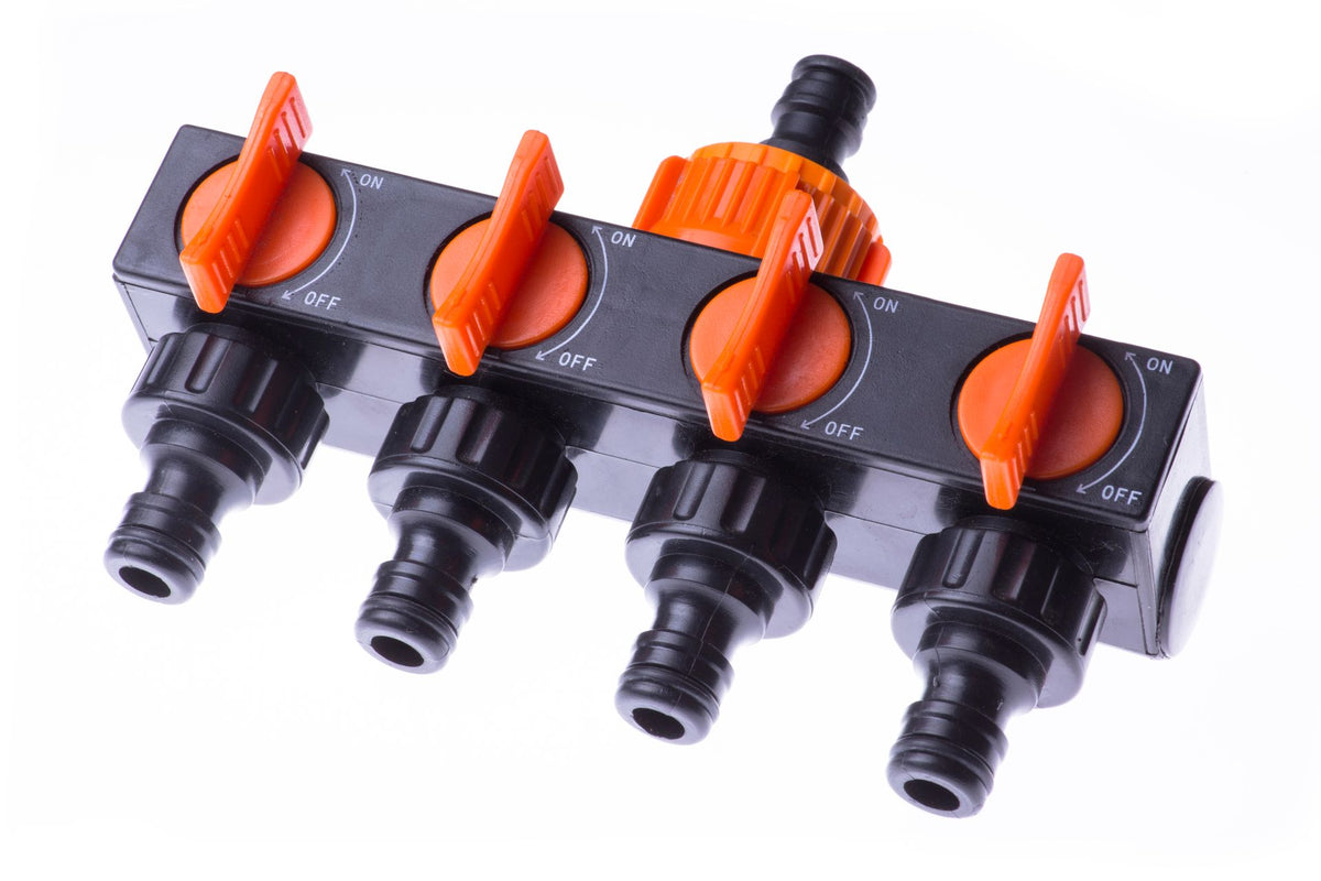 PVC drukbuis koppelingen en afsluiters voor tuinberegening