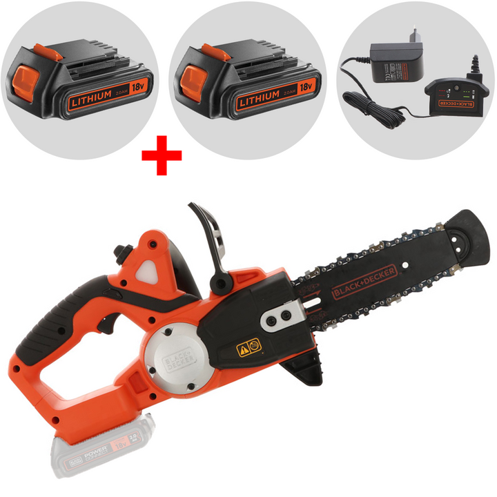 
  Black & Decker GKC1820L20-QW accu kettingzaag, zwaard 20 cm, 18 V 2 Ah | Rabe - artikelnummer K503696
