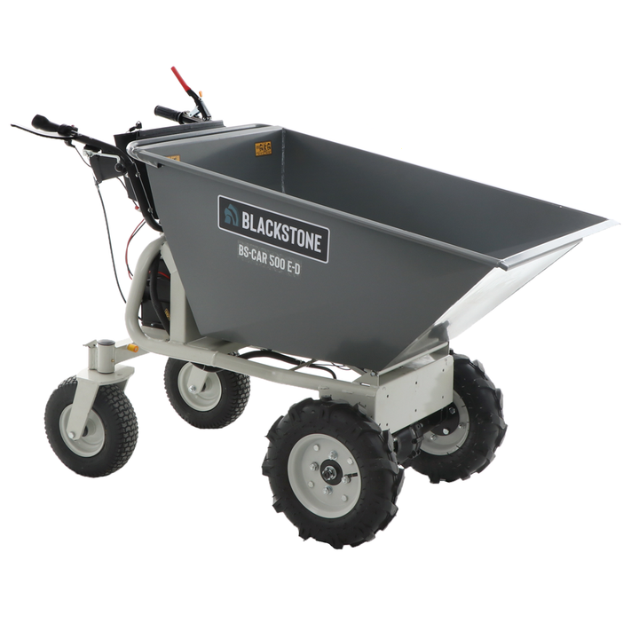 
  Accu motorkruiwagen laadvermogen 500 kg BlackStone BS-CAR 500 E-D, 48 V 25 Ah | Rabe - artikelnummer 108518
