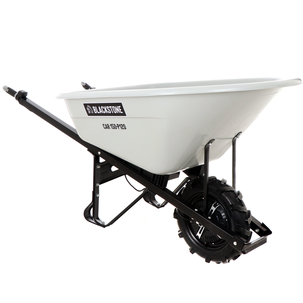 Accu motorkruiwagen laadvermogen 150 kg BlackStone CAR 150-P120, 24 V 12 Ah | Rabe