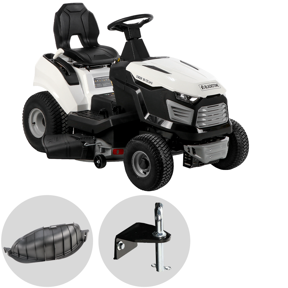 BlackStone CONDOR 98-170 LM-H zitmaaier met zijuitworp 98 cm, hydrostaat | Rabe