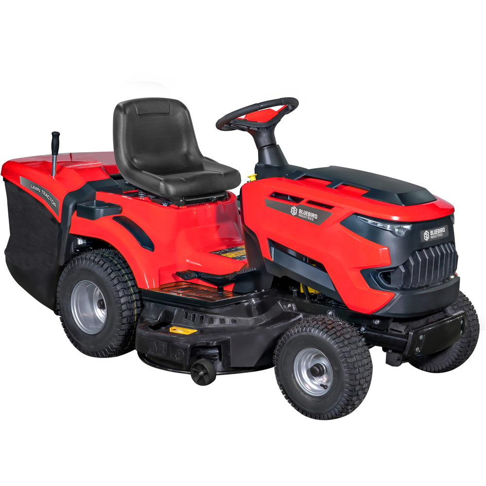 Blue Bird LT C102H TWIN gazontractor met opvangbak 102 cm, hydrostaat | Rabe