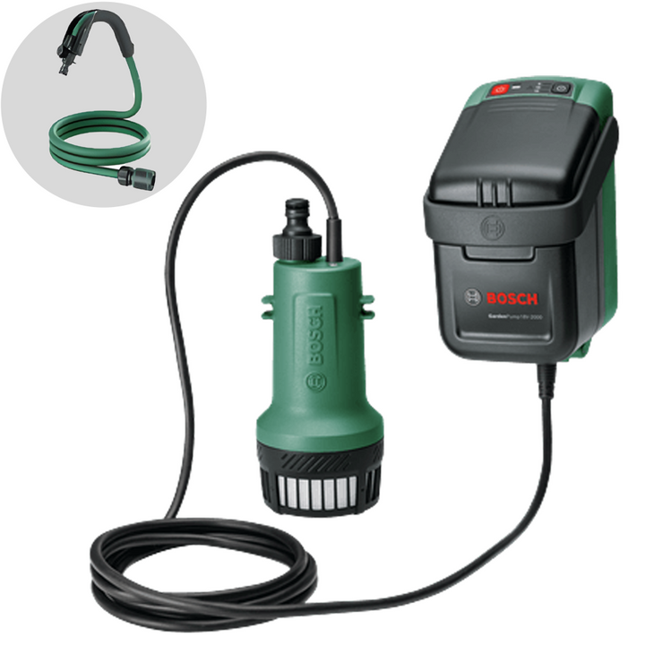 
  Bosch GardenPump 18V-2000 dompelpomp voor schoon water, zonder accu | Rabe - artikelnummer 117522
