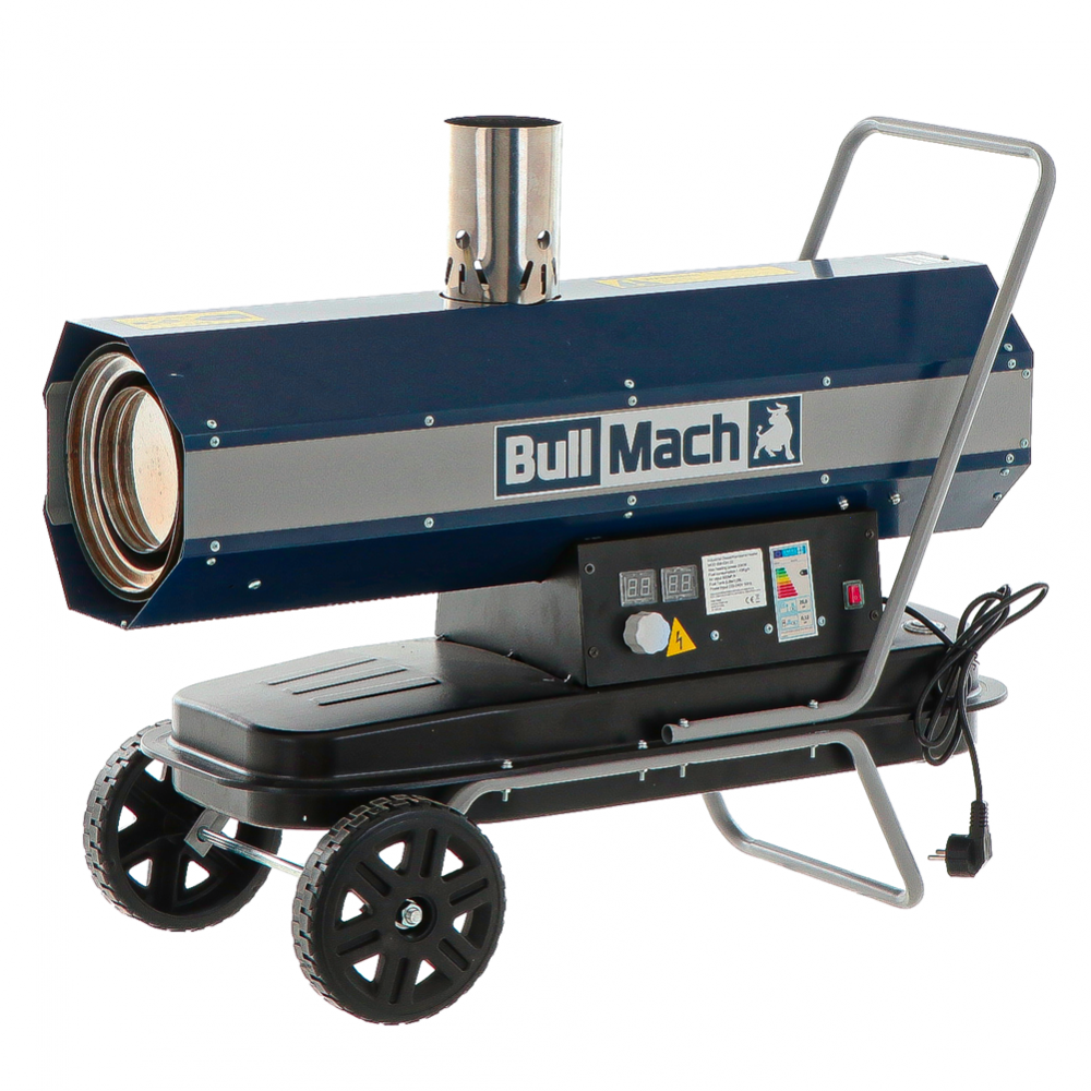 BullMach BM-IDH 20 diesel heteluchtkanon 20 kW, indirect gestookt | Rabe