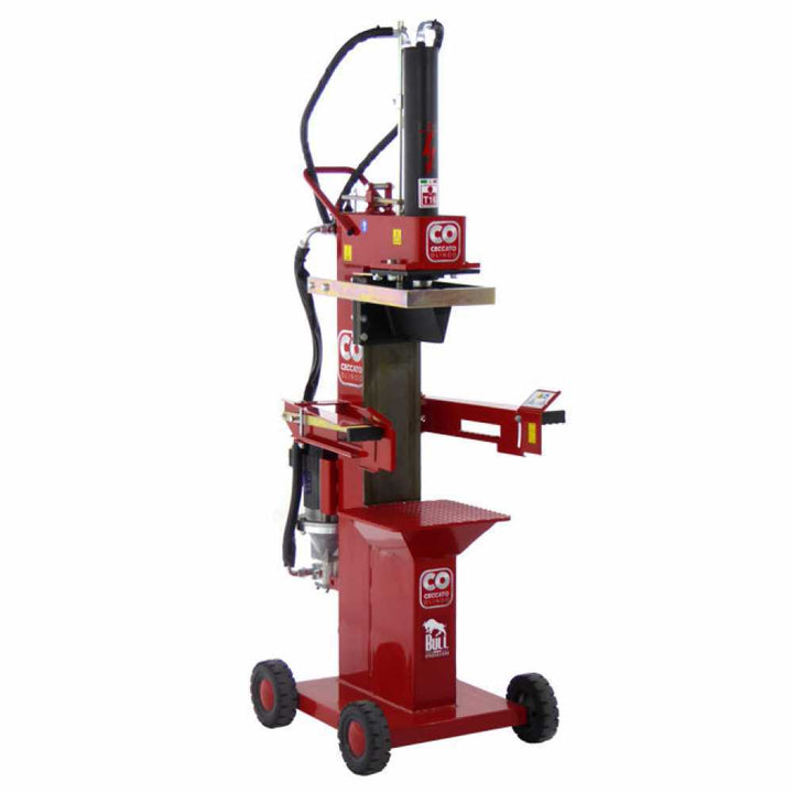 
  Ceccato Olindo BULL SPLE16R4-5.5 16 elektrische houtklover, 16 ton, verticaal, 400 V, slag 500 mm | Rabe - artikelnummer 3741
