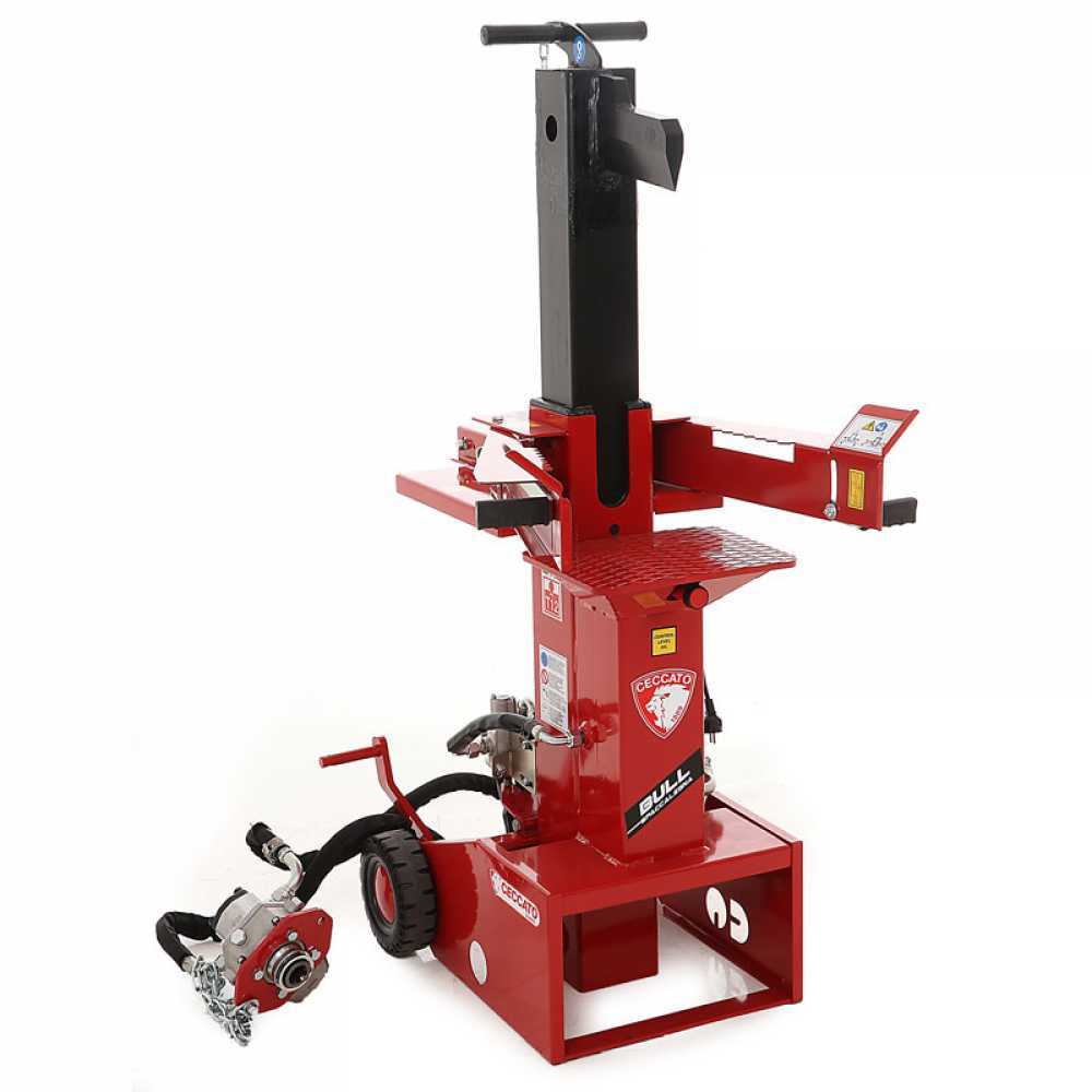Ceccato Olindo BULL SPLET12 KOMBI elektrische houtklover, 12 ton, verticaal | Rabe
