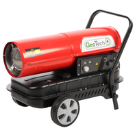 GeoTech DH 3000 diesel heteluchtkanon 30 kW, direct gestookt | Rabe