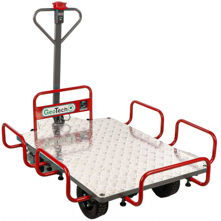 
  Accu motorkruiwagen laadvermogen 400 kg GeoTech E-Truck 400, 40 V 6 Ah | Rabe - artikelnummer K609149
