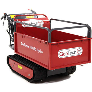GeoTech Pro GeoPorter 530E BS Hydro Motor Wheelbarrow motorkruiwagen laadvermogen 500 kg, hydraulisch kiepen