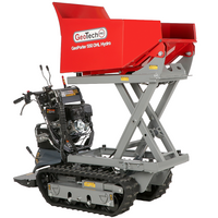 Motorkruiwagen laadvermogen 500 kg GeoTech Pro GeoPorter 550 DHL Hydro | Rabe
