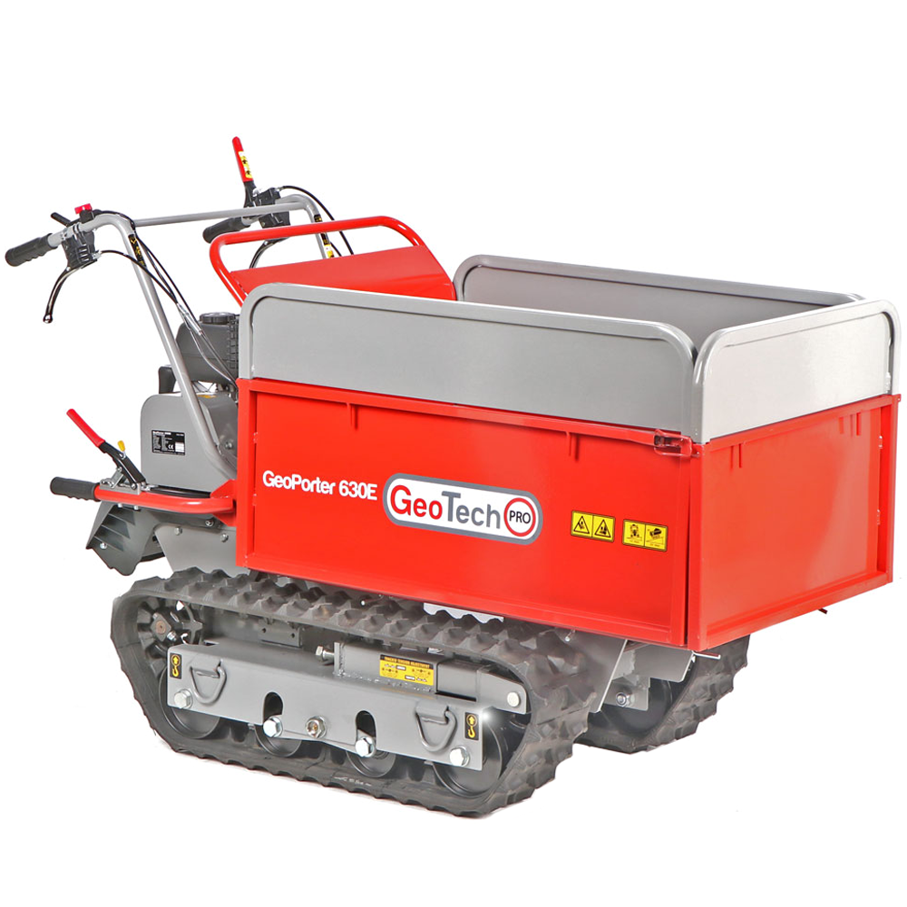 Motorkruiwagen laadvermogen 600 kg GeoTech Pro GeoPorter 630E | Rabe