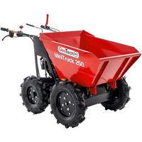 Motorkruiwagen laadvermogen 250 kg GeoTech Pro MiniTruck 250, motor Loncin LC1P65FE, 4x4 | Rabe