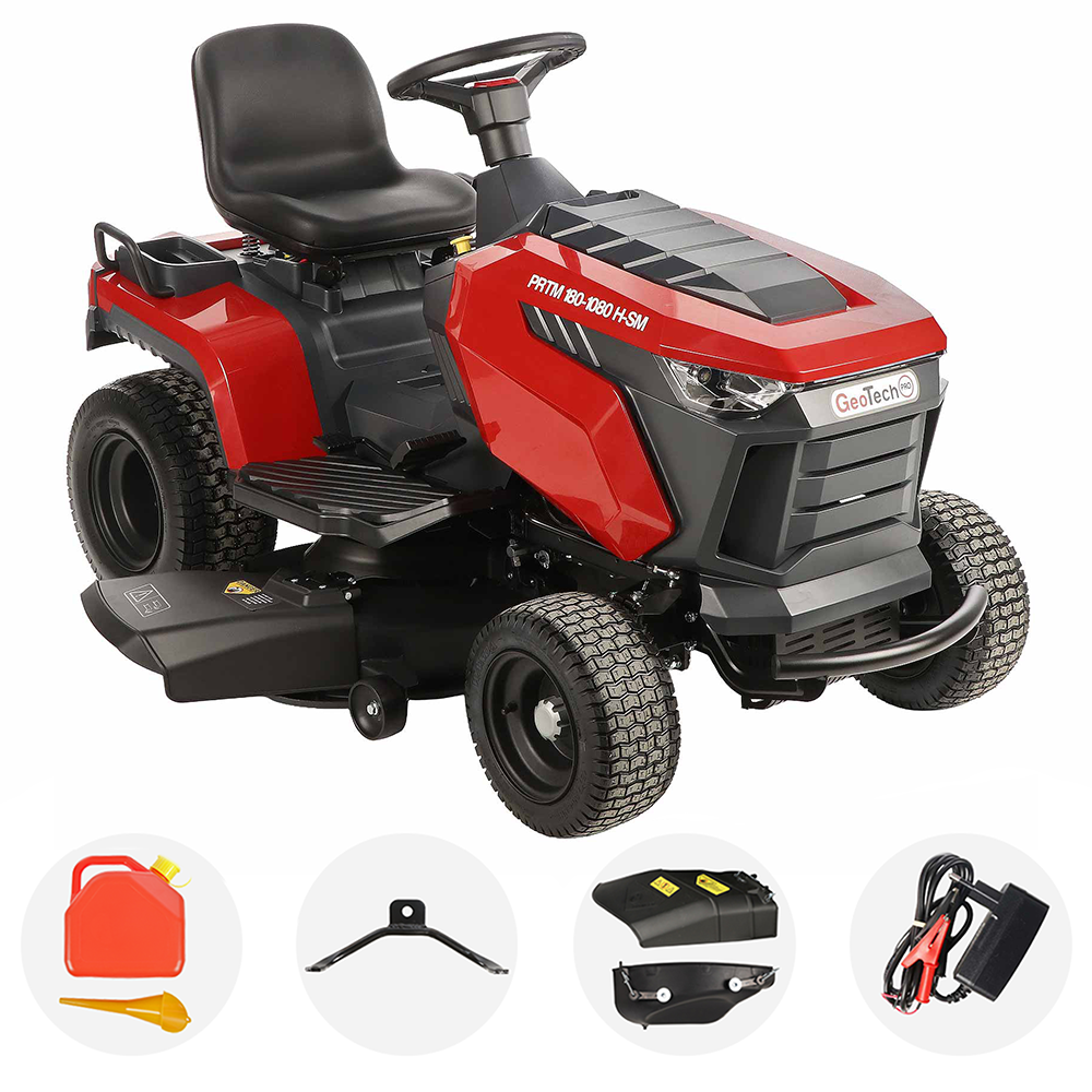 GeoTech Pro PRTM 180-1080 H-SM zitmaaier met zijuitworp 108 cm, hydrostaat | Rabe