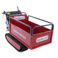 Rupsdumper laadvermogen 500 kg GeoTech Pro GeoPorter 530E Hydro, hydraulisch kiepen | Rabe