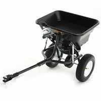 Getrokken strooiwagen voor zitmaaier GeoTech Riding-on Mowers, 29 liter | Rabe