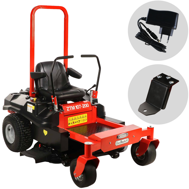 
  GeoTech ZTM 107-200 zero-turn zitmaaier 107 cm, hydrostaat | Rabe - artikelnummer K612405
