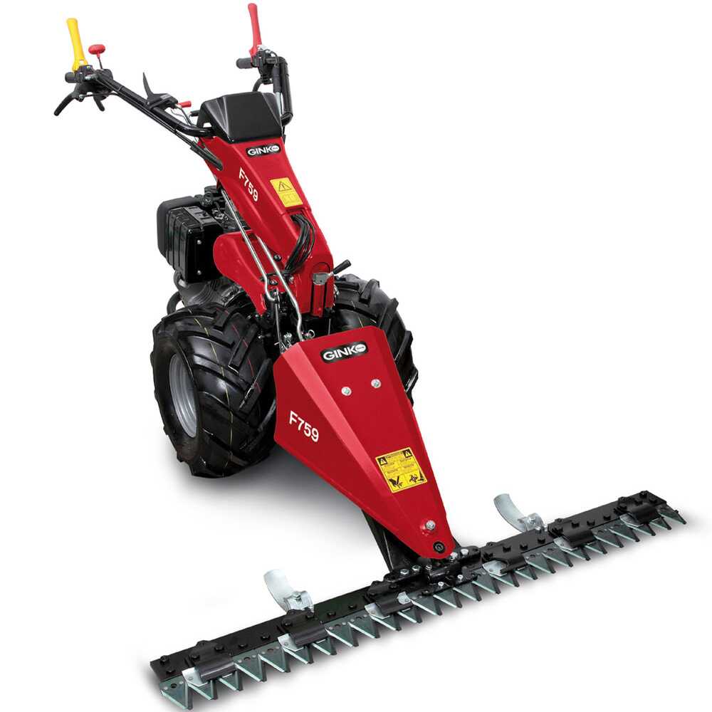 Balkmaaier 130 cm Ginko - MGM FC 759, motor Honda GX390 | Rabe