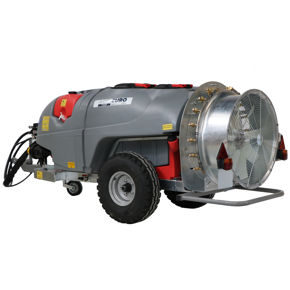 AgriEuro TOP-LINE Gray T Car 1000/80 getrokken nevelspuit, 1000 liter, pomp AR1064 | Rabe