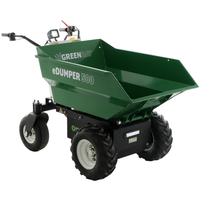 Accu motorkruiwagen laadvermogen 500 kg GreenBay eDUMPER 500, 48 V 32 Ah | Rabe