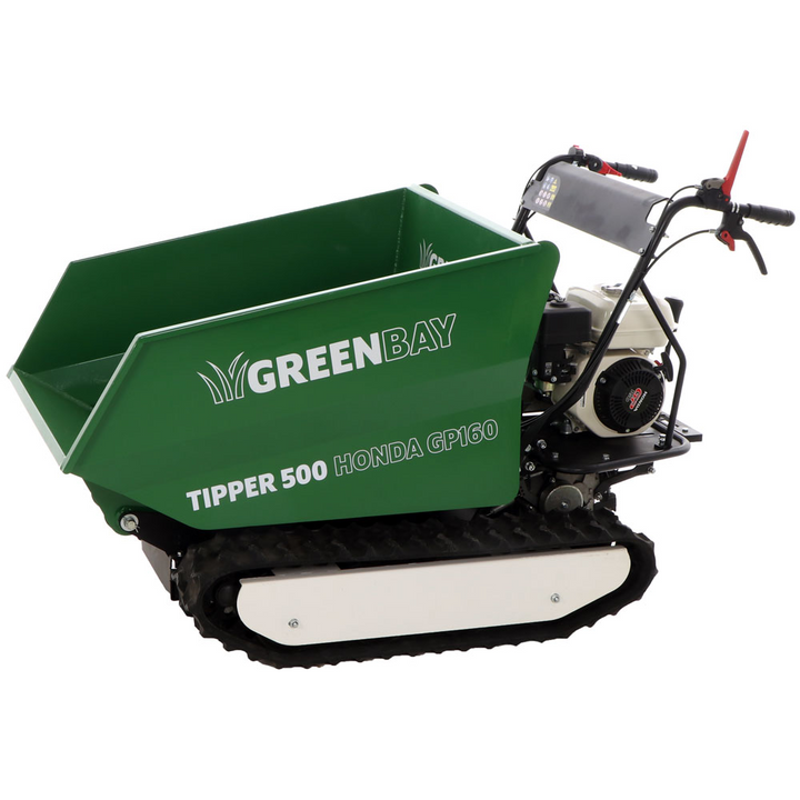 
  Rupsdumper laadvermogen 500 kg GreenBay Tipper 500, motor Honda GP160 | Rabe - artikelnummer K606021
