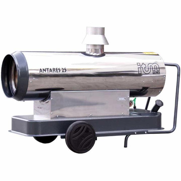 
  ITM ANTARES 25 INOX diesel heteluchtkanon 25 kW, indirect gestookt | Rabe - Artikelnummer 100675
