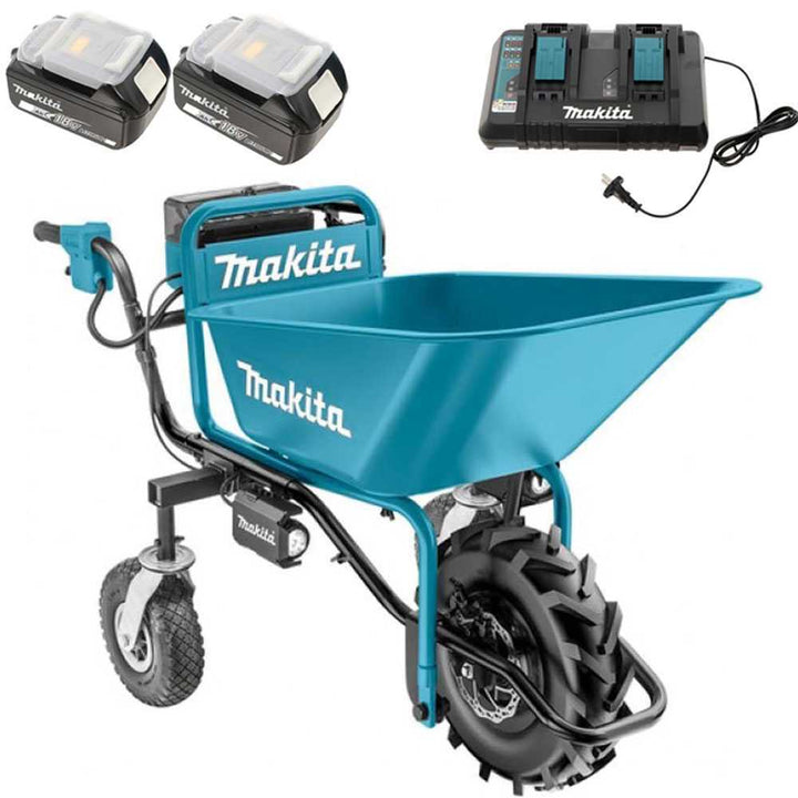 
  Accu motorkruiwagen laadvermogen 130 kg Makita DCU180, 18 V 5 Ah (K503920) | Rabe - artikelnummer K503920
