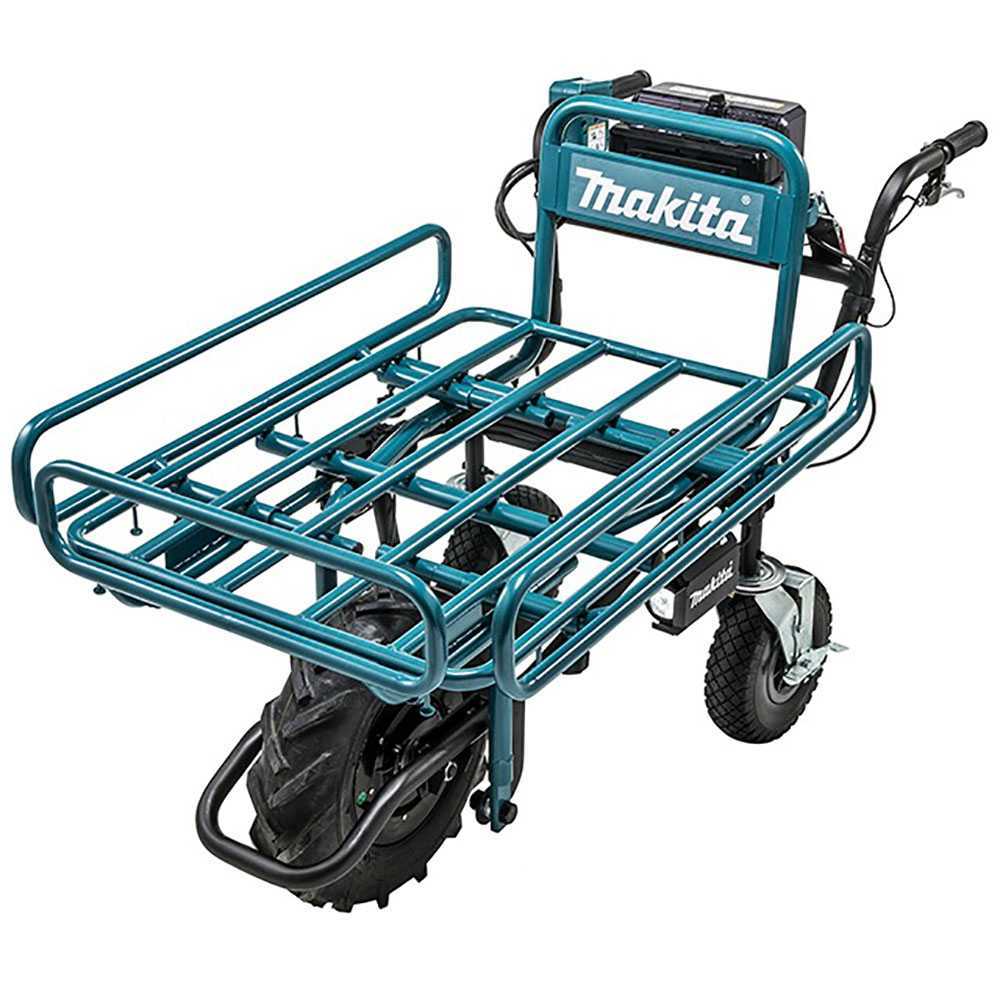 Accu motorkruiwagen laadvermogen 130 kg Makita DCU180, zonder accu (K503923) | Rabe