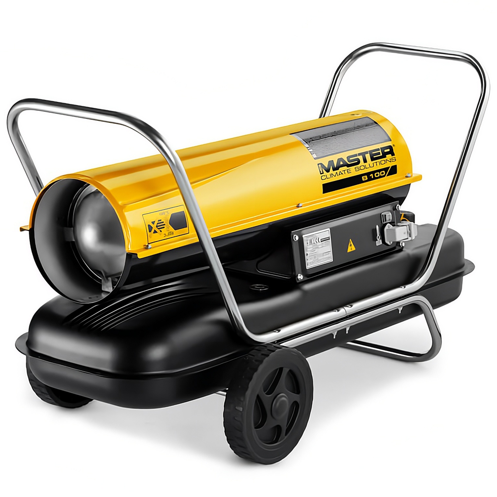 Master B 100 diesel heteluchtkanon 29 kW, direct gestookt | Rabe