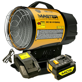 Master DC 61 Hybrid Diesel-Heizkanone 17 kW, direkt befeuert