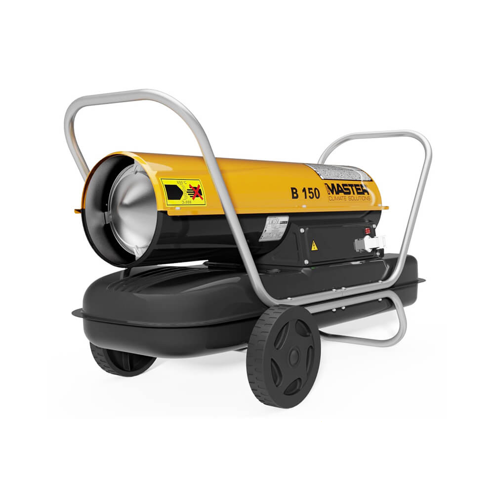 Master B 150 diesel heteluchtkanon 44 kW, direct gestookt | Rabe