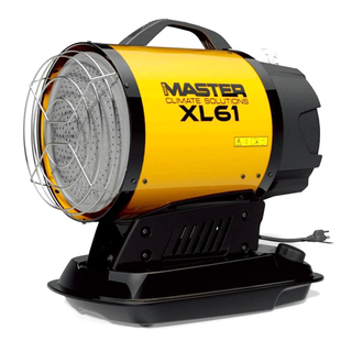 Master XL 61 Diesel-Heizkanone 17 kW, direkt befeuert