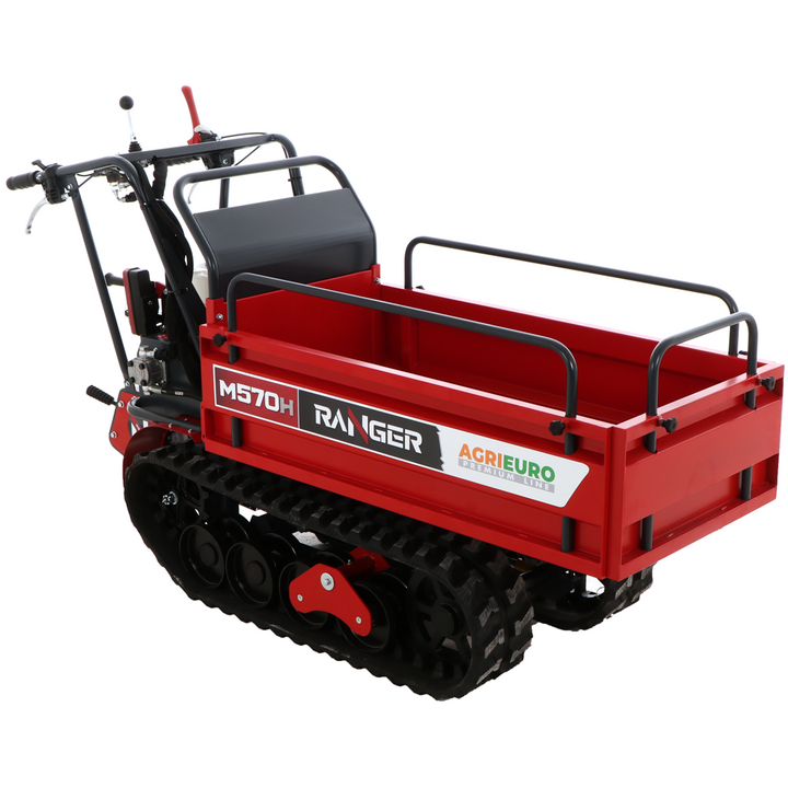 
  Rupsdumper laadvermogen 500 kg AgriEuro Premium Ranger M570 H-E Extendable, motor Honda GX200 | Rabe - artikelnummer K606111

