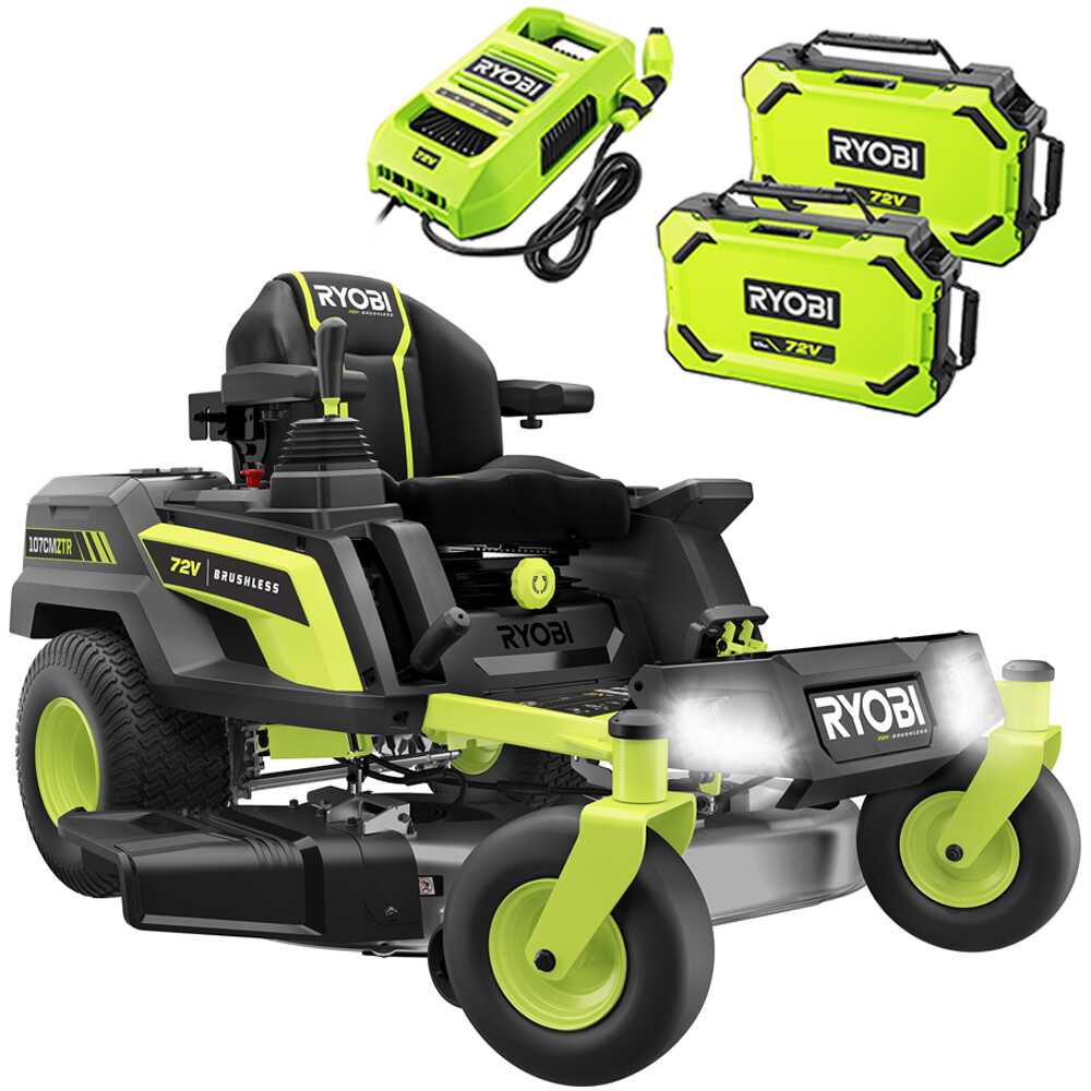 Ryobi ZTRX107 accu-zero-turn zitmaaier 107 cm, automaat | Rabe