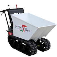 Rupsdumper laadvermogen 500 kg Seven Italy T500HD GX, hydraulisch kiepen | Rabe