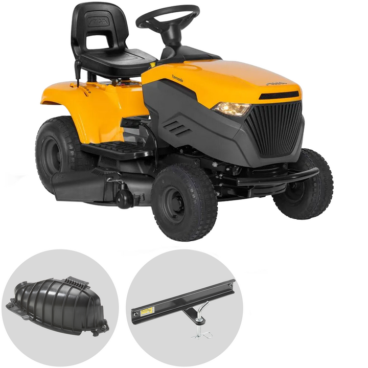 
  Stiga Tornado 398 M zitmaaier met zijuitworp 98 cm, versnellingsbak | Rabe - artikelnummer K606379
