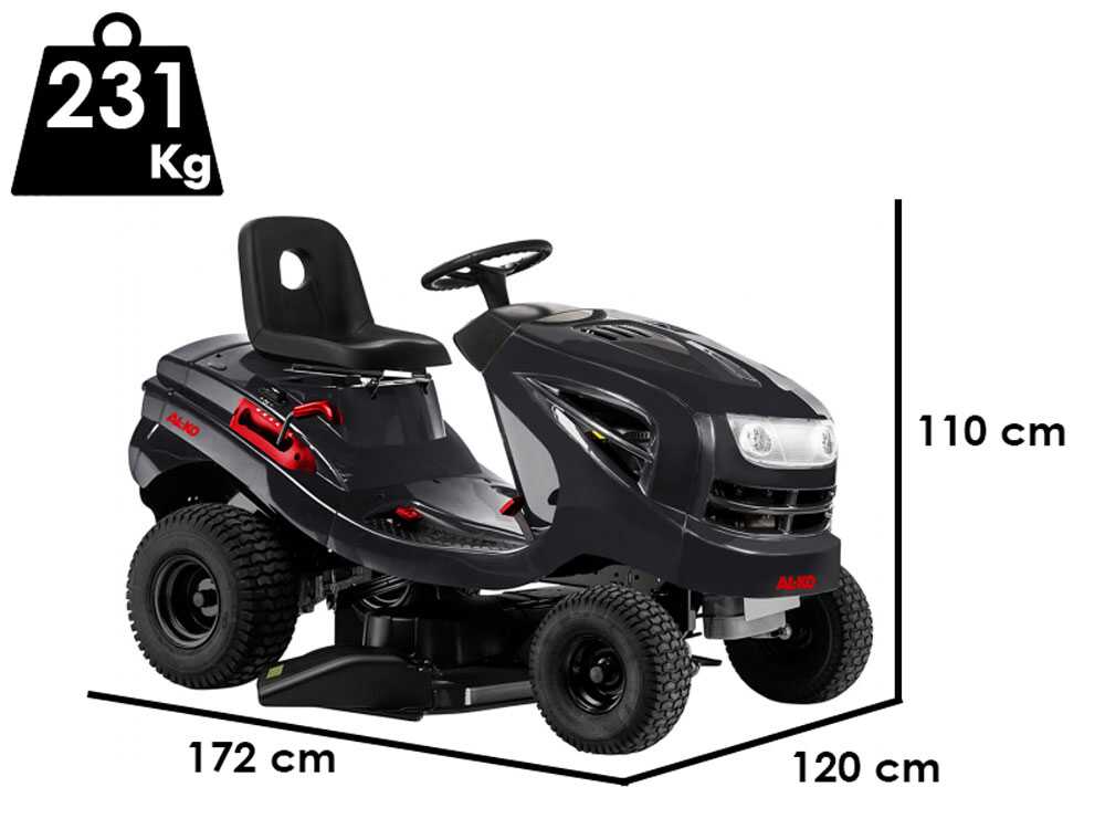 AL-KO T18-111.4 HDS-A V2 zitmaaier met zijuitworp 110 cm, hydrostaat, detail 1