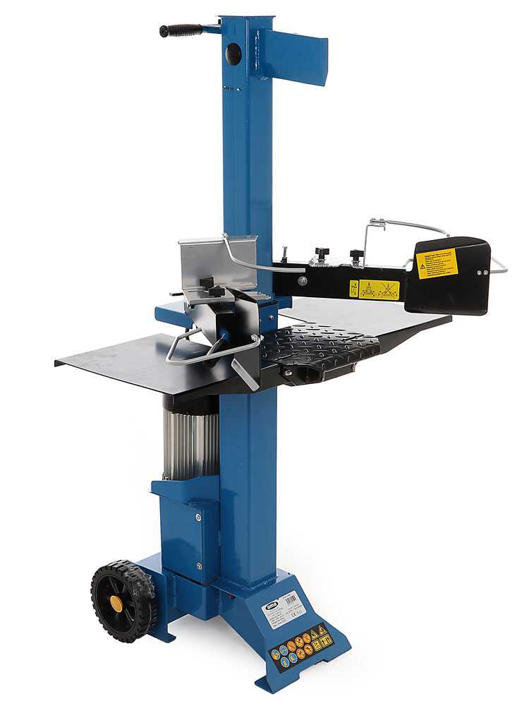 Ama RHINO elektrische houtklover, 8 ton, verticaal, detail 1
