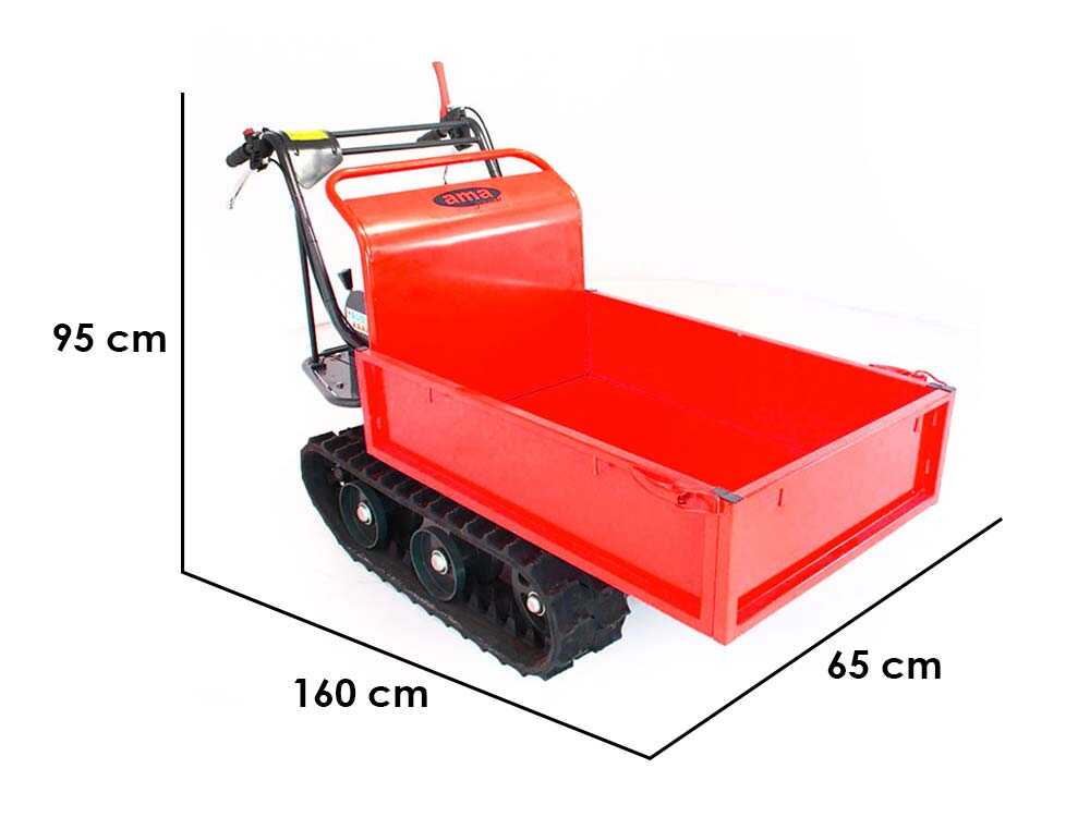 Rupsdumper laadvermogen 300 kg Ama TAG300T, detail 1