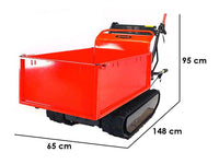 Rupsdumper laadvermogen 500 kg Ama TAG500T, detail 1