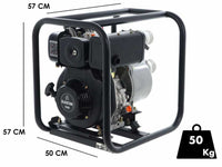 BlackStone BD 8000 diesel motorpomp, aansluiting 80 mm, detail 1