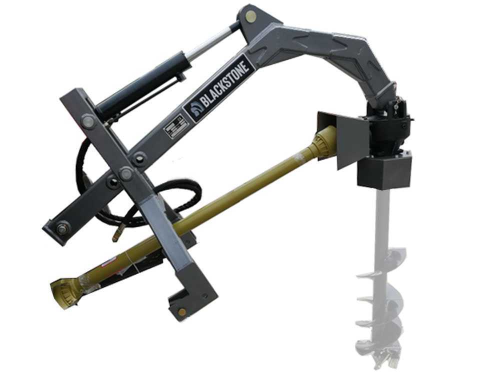 Grondboor voor de trekker BlackStone BHD500 HR, zonder boor, detail 1
