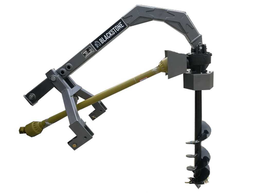 Grondboor voor de trekker BlackStone BHD500, zonder boor, detail 1