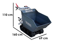 Rupsdumper laadvermogen 320 kg BlackStone TB 3250 D, detail 1