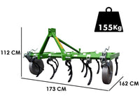 Bomet Dorado cultivator 170 cm, 11 tanden, detail 1
