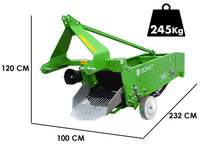 Bomet UPUS aardappelrooier 48 cm, 1 element, rubberen transportband, detail 1
