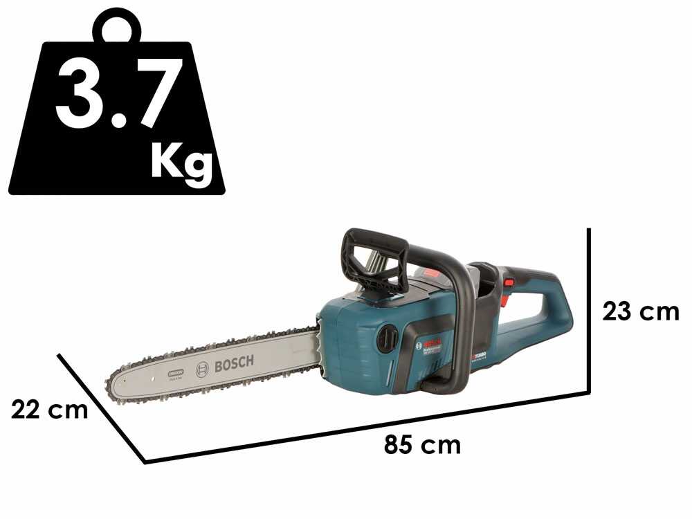 Bosch BITURBO GKE 18V-40 accu kettingzaag, zwaard 40 cm, 18 V 8 Ah zonder accu, detail 1