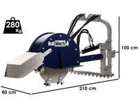 BullMach ARES 61 H stobbenfrees, voor de trekker, detail 1