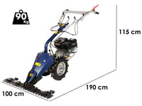 Balkmaaier 97 cm BullMach Chimera 300, motor Loncin G200F, detail 1