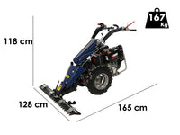 Balkmaaier 120 cm BullMach Chimera 400, 418 cc motor, detail 1