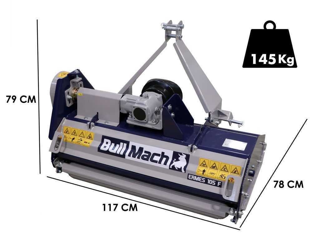 BullMach ERMES 105 F klepelmaaier 105 cm, detail 1
